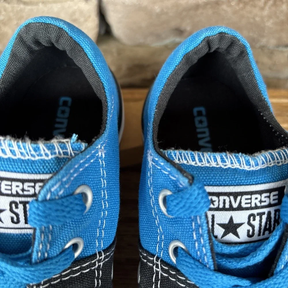 Converse Chuck Taylor All Star Youth Boy's Lace Up Shoes Royal Blue/Black (13.5)